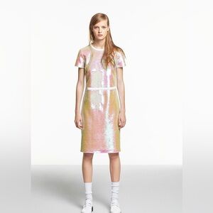 Jil Sander Navy and White Garment